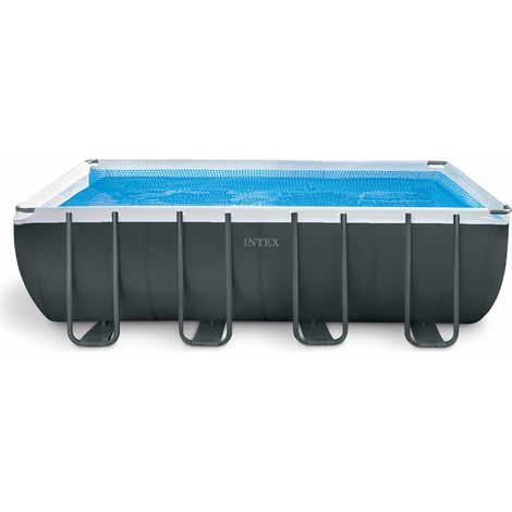 Intex Frame Swimming Pool Set "Ultra Quadra XTR", anthrazit, 549 x 274 x 132 cm, Inkl. Sandfilteranlage (1/5)