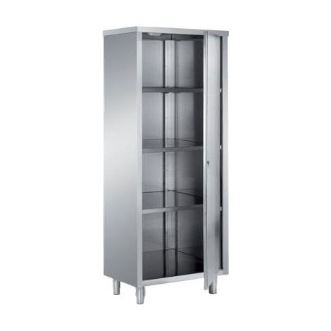 Armoire de rangement avec porte battante et 3 étagères, 600x600 mm - VIRTUS