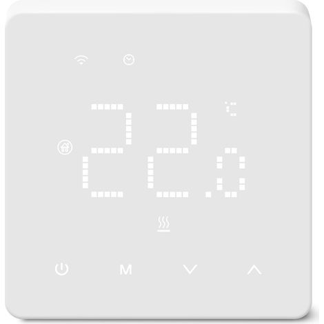 Thermostat Connecté WiFi Intelligent – Chaudière Gaz, Programmable, Compatible Tuya Alexa Google Assistant, 3A (1/5)