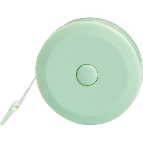 Mètre ruban rétractable de 150 cm pour le corps, précis, portable et auto-serrant, idéal pour les travaux manuels et les soins infirmiers.-Green (1/5)