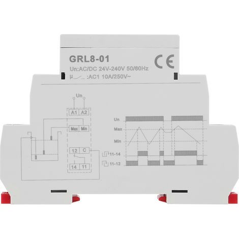 Contrôleur de Niveau d'Eau Relais 10A AC/DC 24V-240V pour Réservoir (1/5)