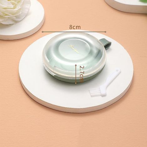 Lot de 2 boîtes de rangement vertes pour prothèses dentaires - Boîte résistante pour prothèses dentaires cassées (1/5)