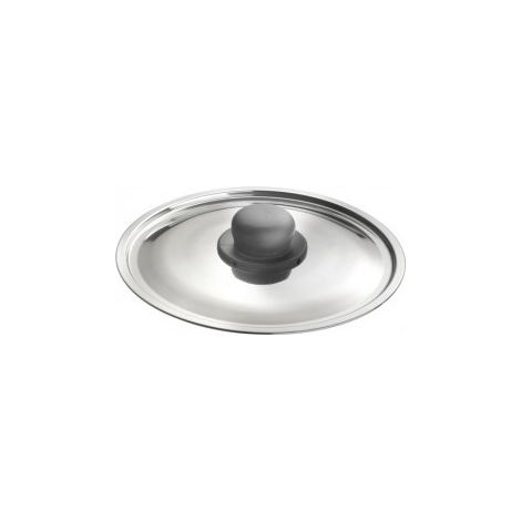 Gourmet-Deckel aus GNALI-Edelstahl mit einem Durchmesser von 22 cm