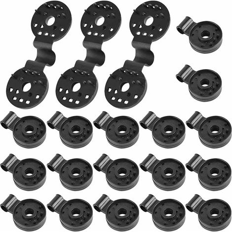 50 Clips pour Filet Pare Soleil Clip Clip spécial Brise-Vue Ombrage Filet Clips, Clip de Fixation pour Filet de Pare-Soleil, Filet D'ombrage, Accessoires en Tissu D'ombrage avec illet Clip,AAMUNPA (1/5)
