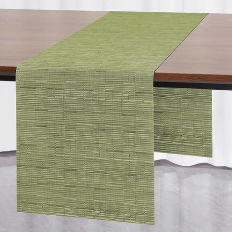 Ensemble de huit sets de table en bambou, lavables Sets de cuisine ou de table, résistants à la chaleur, antidérapants, utilisables comme tapis isolant, set de table ou élément de décoration, 30 x 18 (1/5)