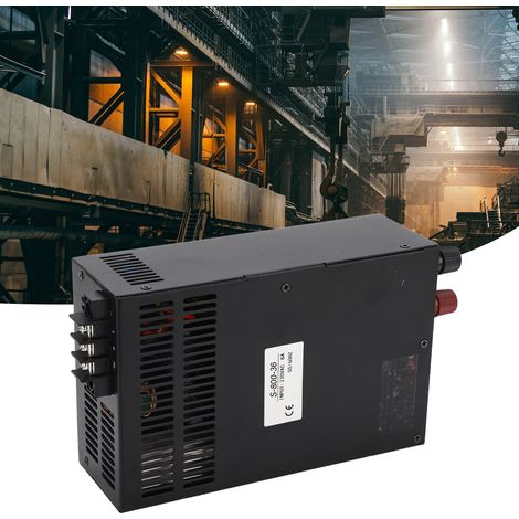 Alimentation CC réglable haute puissance 800 W pour moteurs industriels, électrolyse et traitement des eaux usées peut être connectée en parallèle pour une sortie 36 V. (1/5)