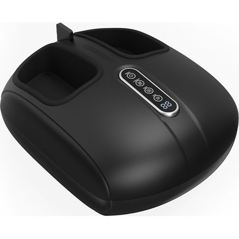 Appareil de massage des pieds avec chaleur, Shiatsu pour fasciite plantaire, 3 modes et niveaux de compression d’air, cadeaux pour femmes et hommes
