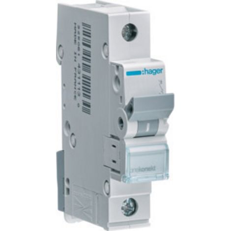 Hager LS-SCHALTER 1P 16A-C 6KA 1PLE (MCN116)