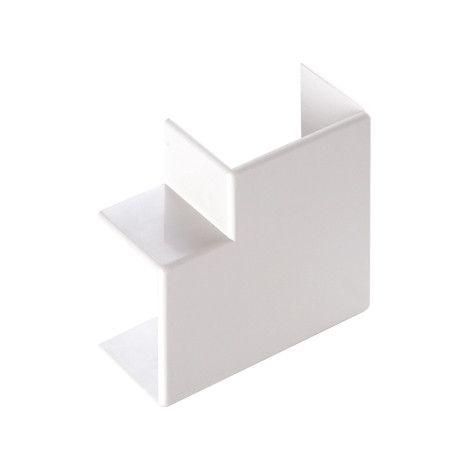 Angolo Piano Per Minicanale Dim. 30X10 Bianco ( Elettrocanali Cod. Ecap3010B )