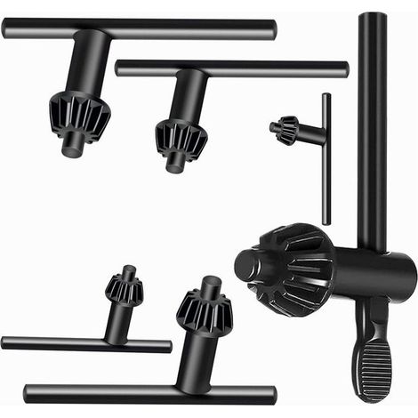 Clé Mandrin de Perceuse,6pcs Clé Universelle pour Mandrin de Perceuse à Pression pour Outil de Serrage de Perceuse électrique (20mm/10mm/13mm/16mm/4mm/6mm),OUYLAF (1/5)