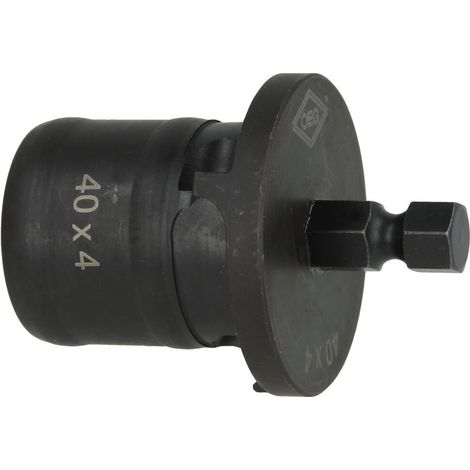Calibreur pour tuyau multicouche 40 x 4 mm pour tournevis sans fil