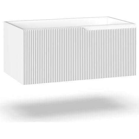 Base portalavabo 1 cestone ZIP bianco opaco (1/2)