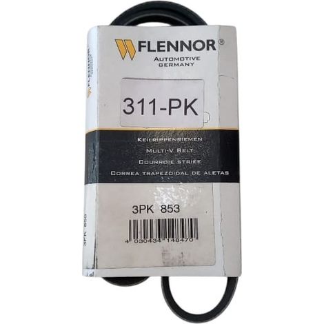 3pk853 cinghia poly-v alternatore servizi marca flennor (1/5)