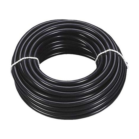 CAVO ELETTRICO BIPOLARE H05VV-F RAME/PVC NERO N°XMMQ 2X1,0 CF=MT 100