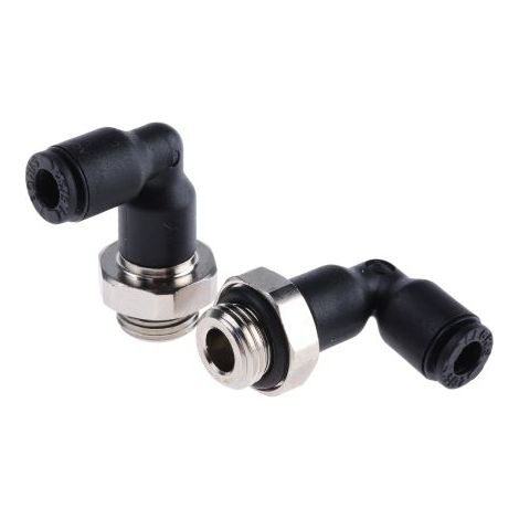 Adaptateur fileté coudé Legris LF3000 vers Enfichable 4 mm G 1/8 Mâle ( Prix pour Paquet de 5 )