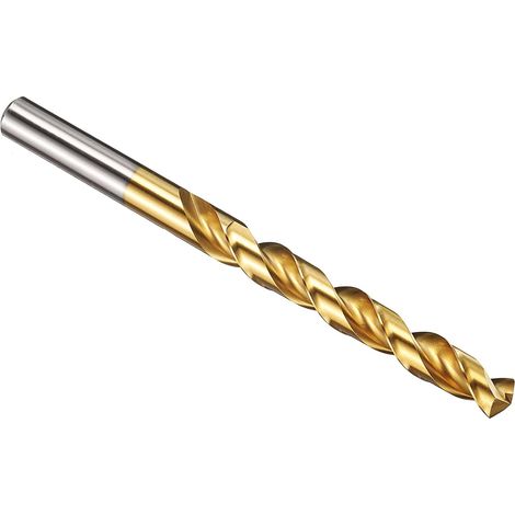 10mm Foret Hélicoïdal, Mèche Cobalt Acier Rapide, Tige Droite pour Métal Acier Inoxydable, Forets à Métaux à Haute Dureté, 1 PCS (1/5)