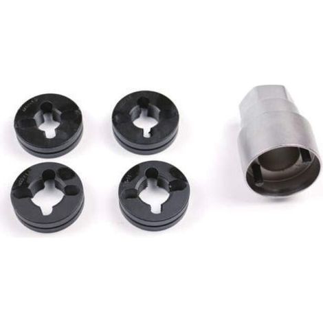 Varan Motors - VT13767 Set per la riparazione dei perni ruota M18, M20, M22, 7/8''