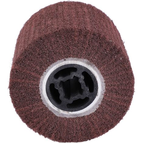 Brosse à lamelles abrasive en nylon pour polissage, finition et brunissage, accessoire de ponçage (180) (1/3)