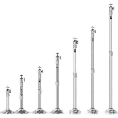 Silver Ceiling Mount Projector Bracket 100-200cm