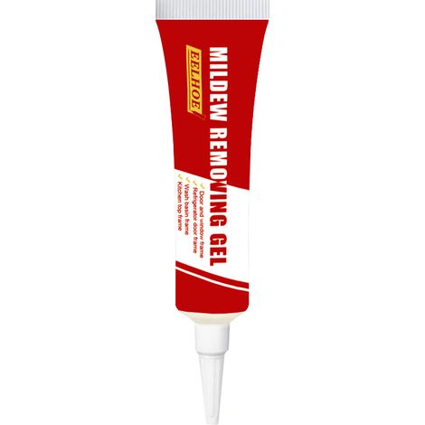Détachant anti-moisissure 20g gel nettoyant pour joints muraux & sols porcelaine, élimine odeurs et taches. (1/5)