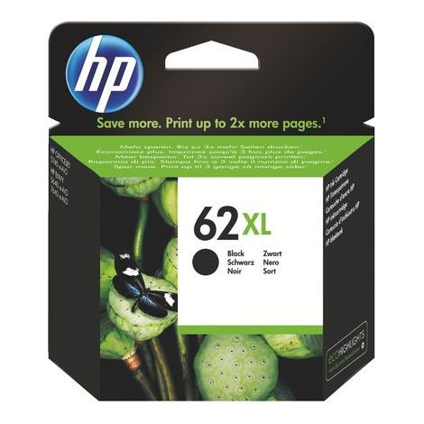 Cartouche HP 62XL haute capacité noire pour imprimante jet d'encre (1/5)