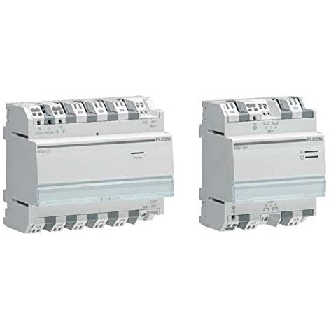 ELCOM NEBENSTRANG-KOPPLER INKLUSIVE STRANGVERSORGUNG ALS KIT, 2-DRAHT, BUS SYSTEM, REG REK350Y