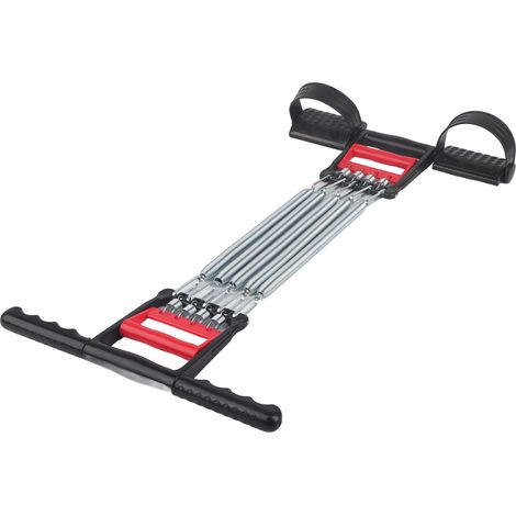 Poitrine à Ressort Multifonction Équipement Fitness 3 en 1 Démontable pour Entraînement à Domicile (1/5)