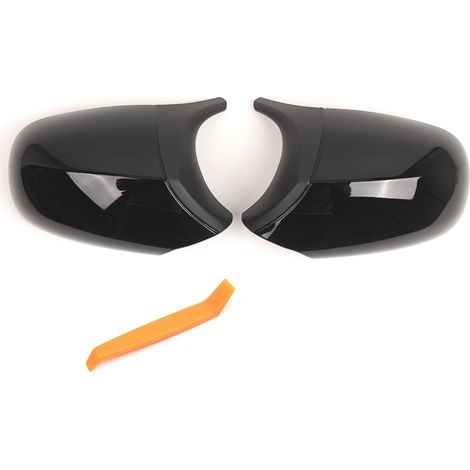 Replacement Gloss Black ABS Mirror Cover for E90 E91 E92 E93 LCI Facelift Models 2008-2013, with Direct Fit and Scratch Protection (1/5)