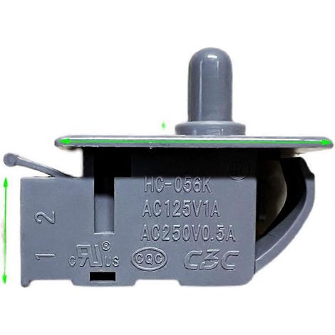 Interrupteur de commande d'éclairage de porte de réfrigérateur à une ou deux portes HC-056K pour Midea (modèle court) ( ) (1/3)