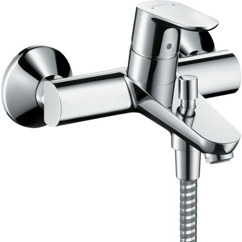 HANSGROHE Focus C2 Wannen-/Brausemischer mit 2-Gang-Kartusche verchromt - 31948000 (1/4)