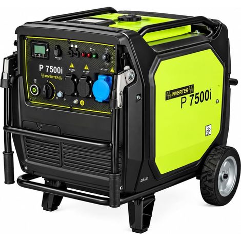 Generador inverter gasolina P7500i de 6,5 kW