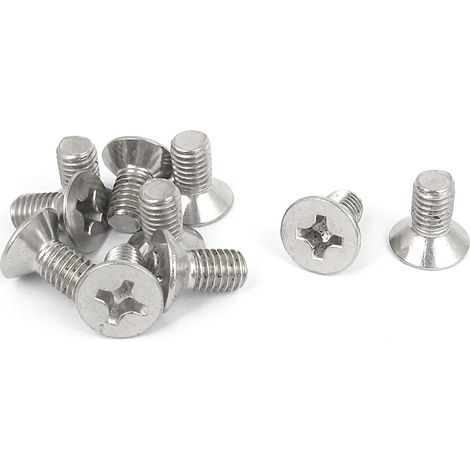 M8 x 16mm Métrique Phillips Senkkopfschrauben 10 Pièces (ec7f1ed58c5459068397020bd83da1d7)