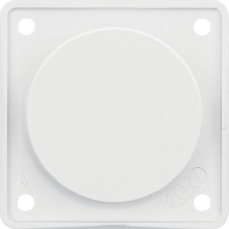 HAGER INTEGRO PLAQUE AVEUGLE BLANC POLAIRE