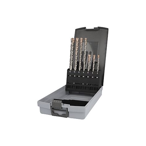 kaiserkraft Set di punte per martello perforatore 4S-SDS-PLUS