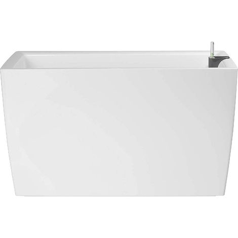 JARDINIÈRE Marbella 76CM Auto-ARROSAGE Blanc (1/4)