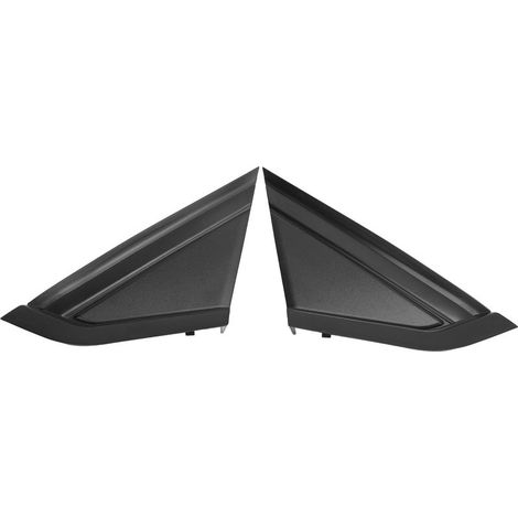 Plaque triangle de miroir Citroen C4 2004-2010 ABS noir original (1/5)
