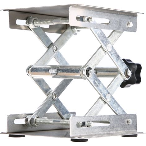 Plateforme de levage en acier inoxydable pour défonceuse, support pour établi ou table de travail du bois