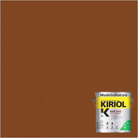Peinture Métaux Antirouille, Sous couche et Finition, sur Fer, Acier, Galvanisé, même rouillés, très opacifiant - 0.75 litre - RAL 8003. (1/4)