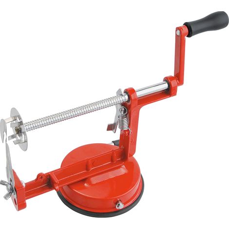 Coupe-Pomme de Terre Spirale en Acier Inoxydable et Alliage, Manivelle en Caoutchouc Alimentaire, Outil à Trancher en Torsion pour Cuisine Maison (1/5)
