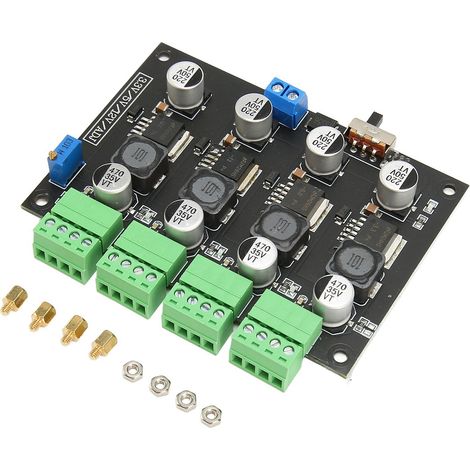 Module d'alimentation à découpage multicanal 3,3 V 5 V 12 V à tension de sortie réglable (1/4)
