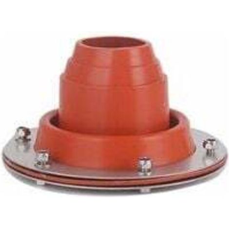 Prise de poêle anti-brûlure pour tube de poêle à bois – Base en acier durable – Diamètre 5.5 cm – Collier résistant aux intempéries (1/5)