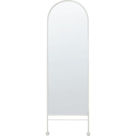 Wall Mirror JARNAGES 45 cm 145 cm Metal White (1/5)