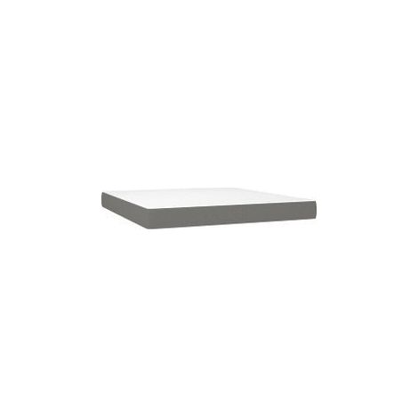 Matelas de lit à ressorts ensachés Gris foncé 160x200x20 (1/5)