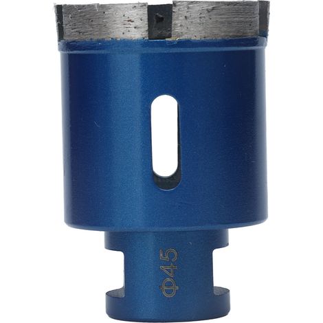 Mèche diamantée M14 45mm pour ouvre-trou de scie cloche, outil de perçage et découpe pour marbre et granit. (1/5)