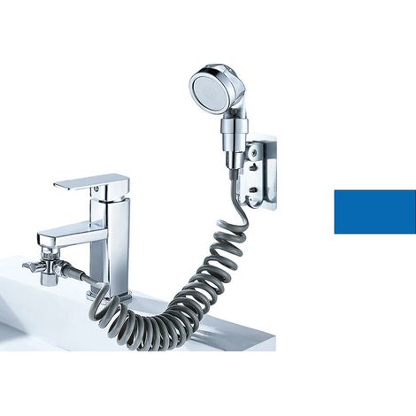 Doccia a Mano Doccetta Portatile con Tubo Flessibile Anticalcare Deviatore Bagno