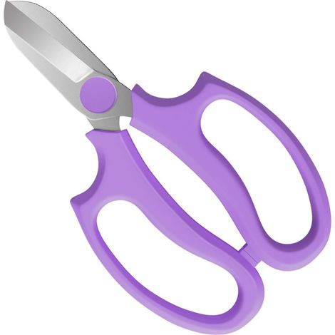 1 - Sécateur - Cisaille De Greffage - Lame En Acier SK5 - Coupe Branches Jusqu'à 8mm - Pour Jardinage Et Art Floral - Violet - 20x5cm (1/5)