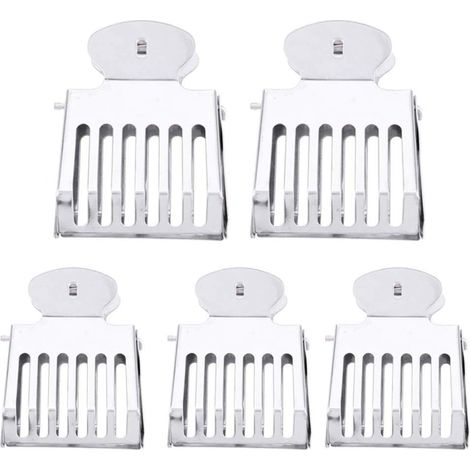 Bijenteelt Koningin Bij Vanger Clips, Roestvrij Staal, Imker Gereedschap, 5 Stuks, 5x1.8x7 cm (1/5)