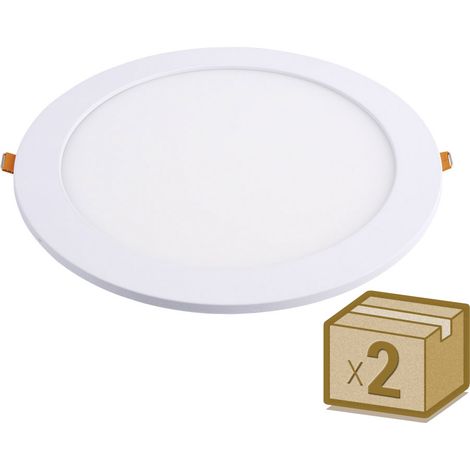 Pack 2 x Downlight Led FROSVIK 18W, Blanco frío