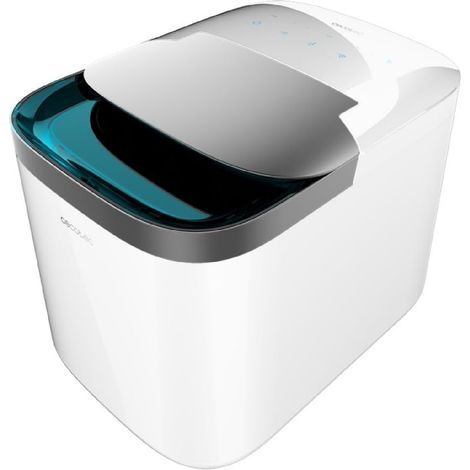 Cecotec Máquina de Hacer Hielo Chillin' Ice 1500. 150 W, Capacidad de Producción Diaria de 15 Kg, Display Táctil