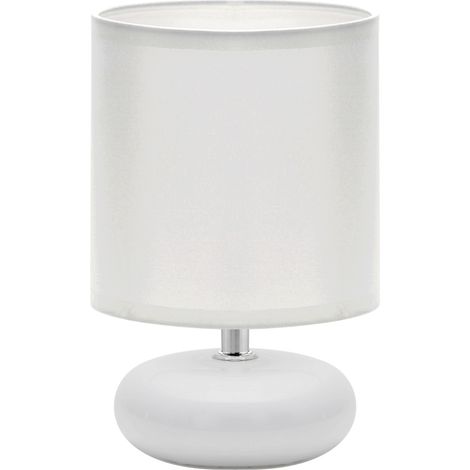 Lámpara de mesa blanca 40W pati E14 Ideus 03143 (1/2)